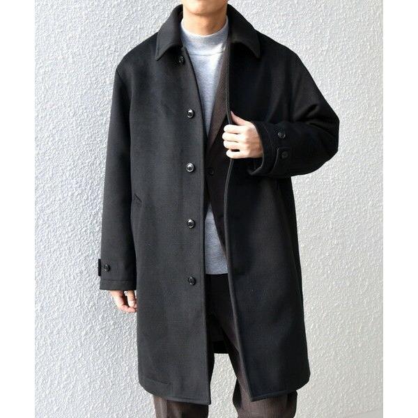 SHIPS（シップス） SHIPS any: ウォーム メルトン ステンカラー コート