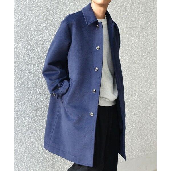 SHIPS（シップス） SHIPS any: ウォーム メルトン ステンカラー コート