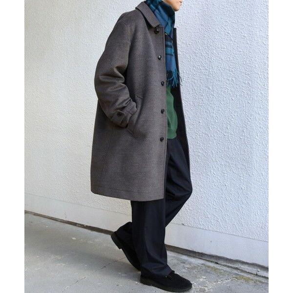 SHIPS（シップス） SHIPS any: ウォーム メルトン ステンカラー コート
