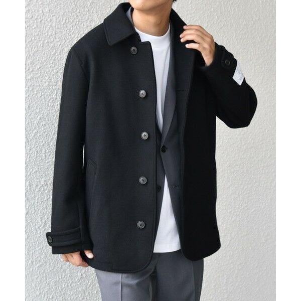 SHIPS（シップス） SHIPS any: PURE WOOL MELTON シングル Pコート