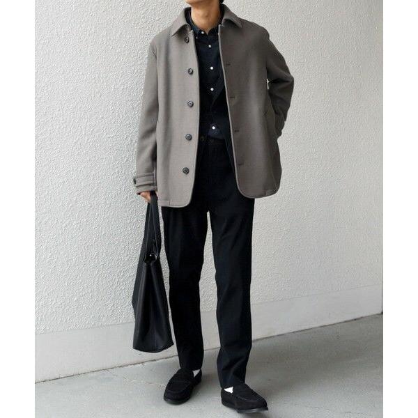 【新品】SIIPS ウール混　Pコート SHIPS（シップス） SHIPS any: PURE WOOL MELTON シングル Pコート
