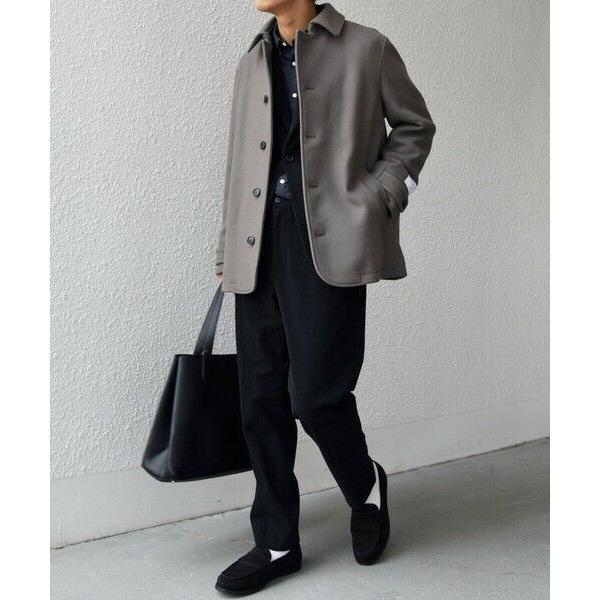 SHIPS（シップス） SHIPS any: PURE WOOL MELTON シングル Pコート