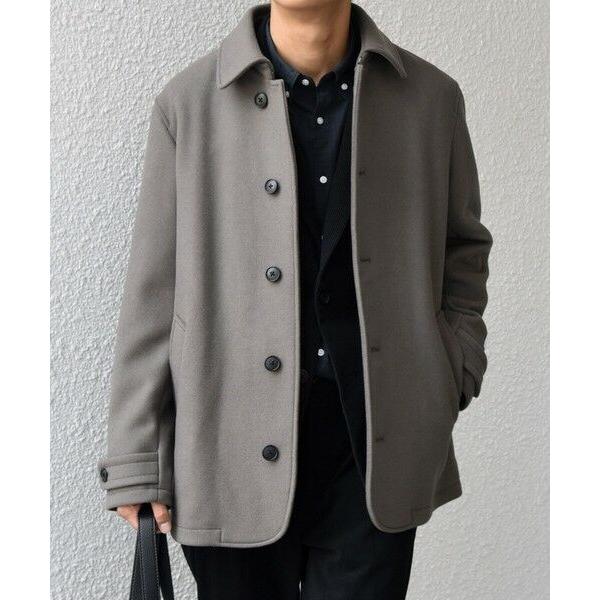 SHIPS（シップス） SHIPS any: PURE WOOL MELTON シングル Pコート