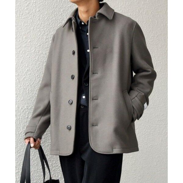 SHIPS（シップス） SHIPS any: PURE WOOL MELTON シングル Pコート