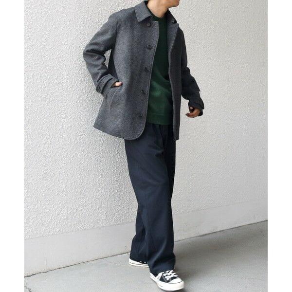 SHIPS（シップス） SHIPS any: PURE WOOL MELTON シングル Pコート