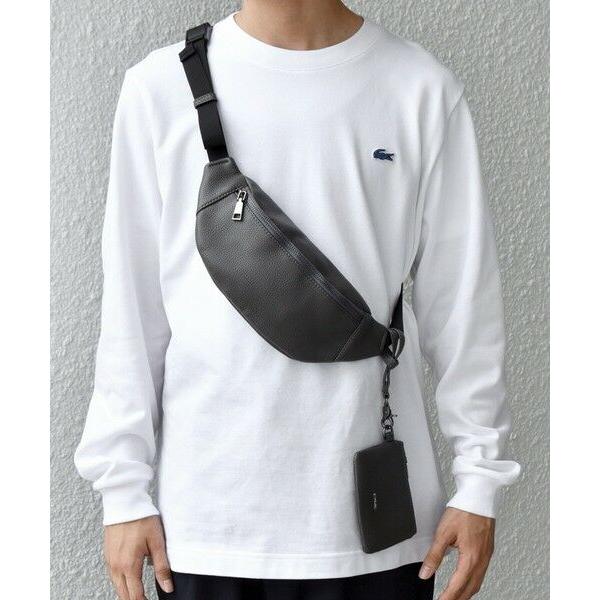 SHIPS（シップス） SHIPS any: スプリット レザー ボディバッグ 