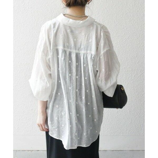 SHIPS（シップス） SHIPS any:〈手洗い可能〉シアー ドット レギュラー