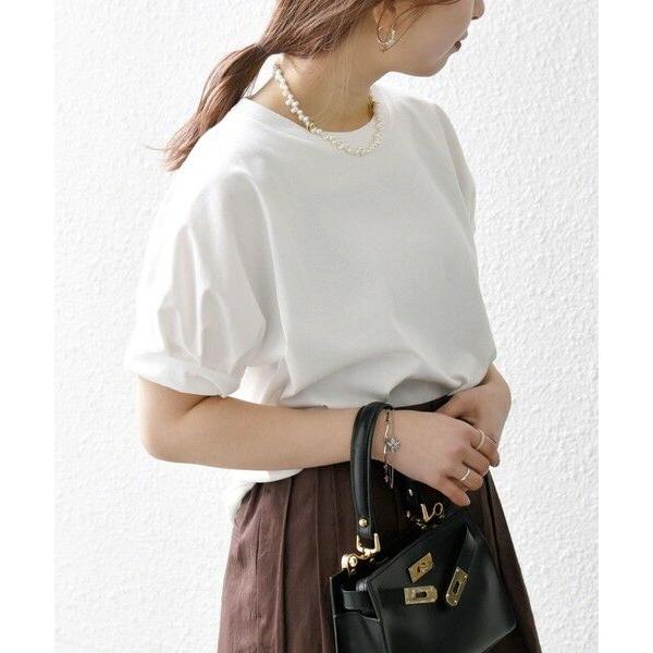 SHIPS for women / シップスウィメン SHIPS any:〈UVカット/接触冷感/吸水速乾/洗濯機可能〉USAコットン ツイスト TEE SHIPS for women / シップスウィメン any:〈UVカット/接触冷感