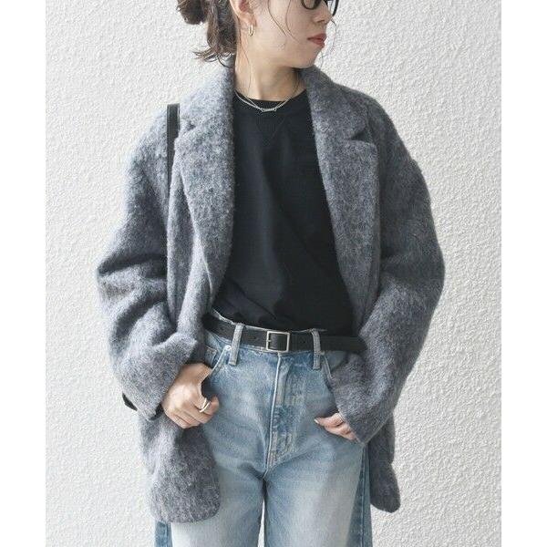 SHIPS（シップス） SHIPS any: ウール ミックス シャギー シングル