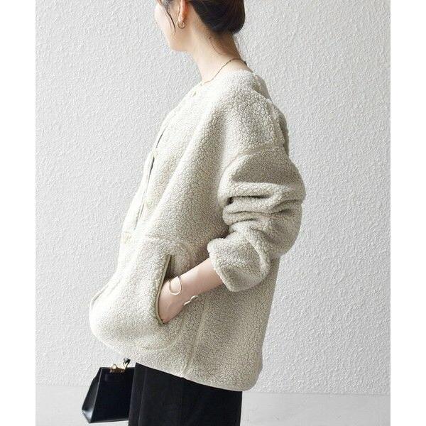 SHIPS（シップス） SHIPS any:〈洗濯機可能〉ボア フリース 2WAY