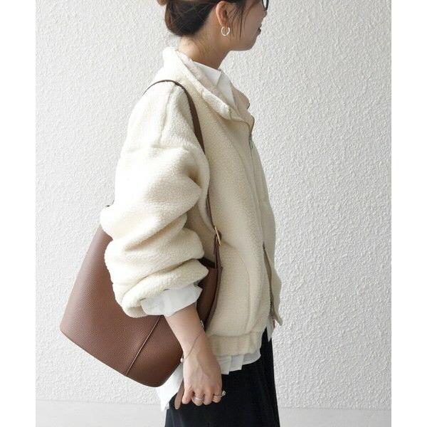 SHIPS（シップス） SHIPS any: ナイロン × ボア リバーシブル スタンド