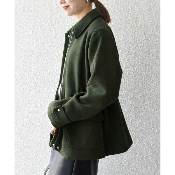 SHIPS（シップス） SHIPS any: メルトン ジップ フィールド コート