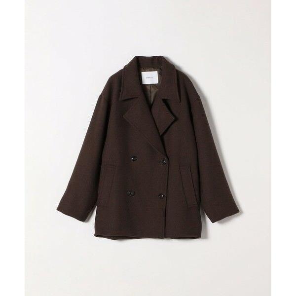 SHIPS（シップス） SHIPS any: ウール ミックス コクーン ショート P