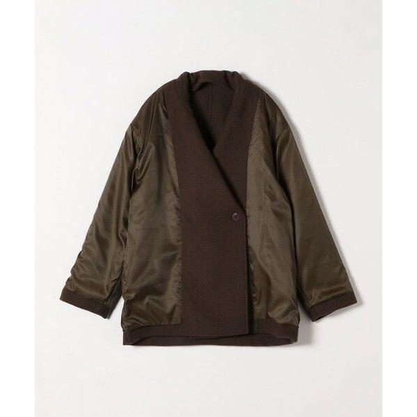 SHIPS（シップス） SHIPS any: ウール ミックス コクーン ショート P