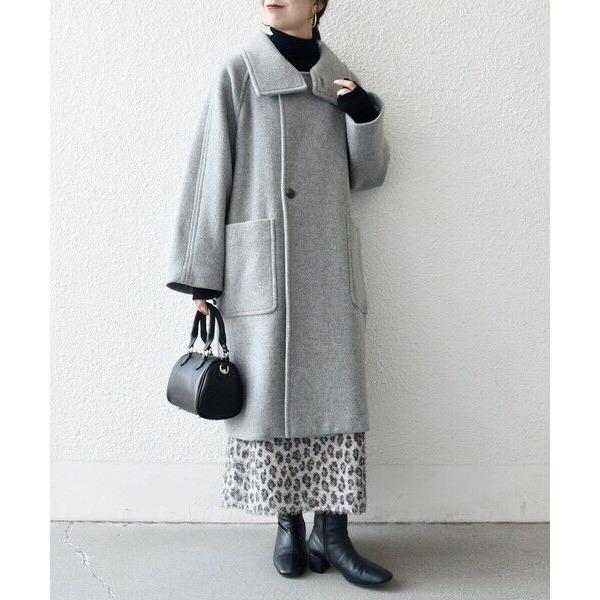 SHIPS（シップス） SHIPS any: PURE WOOL スタンド ＆ ビッグカラー