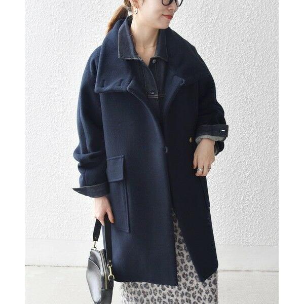 SHIPS（シップス） SHIPS any: カシミヤ ミックス スタンドカラー