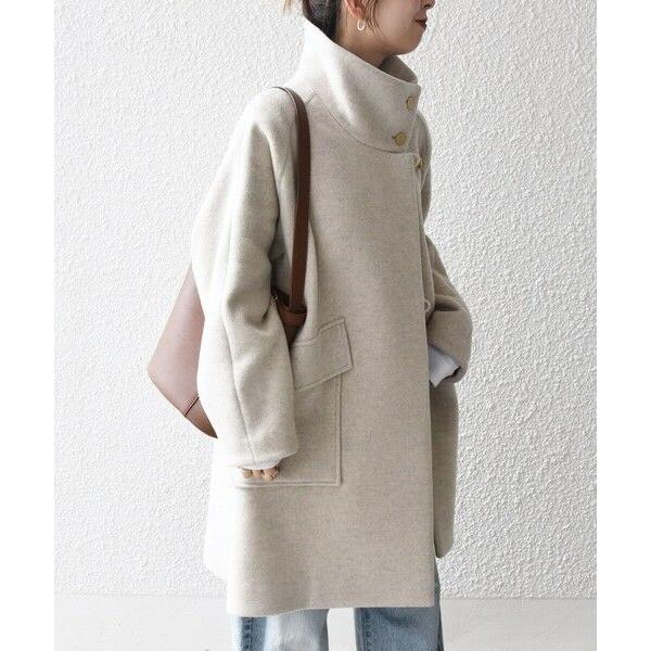 SHIPS（シップス） SHIPS any: カシミヤ ミックス スタンドカラー