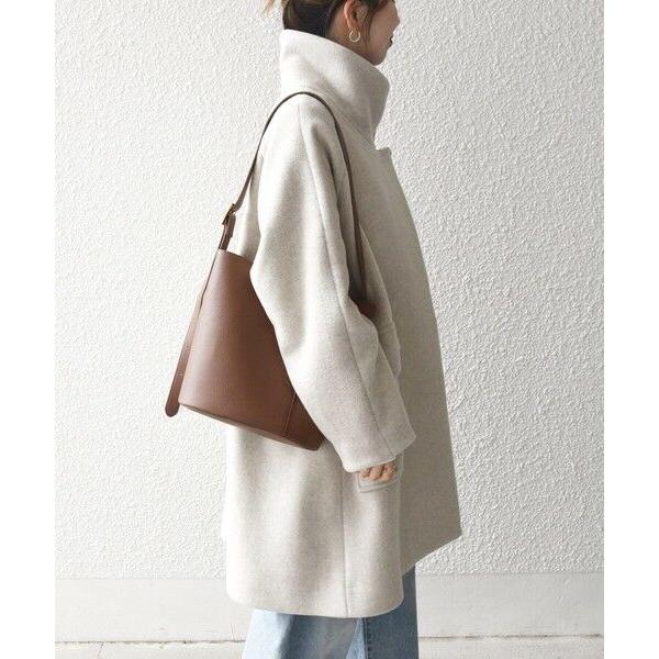 SHIPS（シップス） SHIPS any: カシミヤ ミックス スタンドカラー