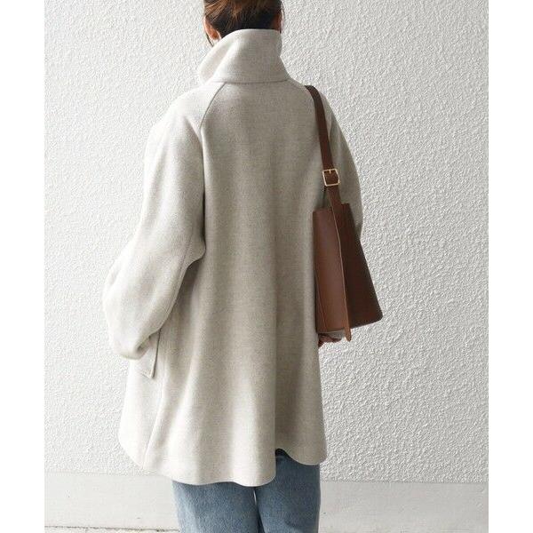 SHIPS（シップス） SHIPS any: カシミヤ ミックス スタンドカラー