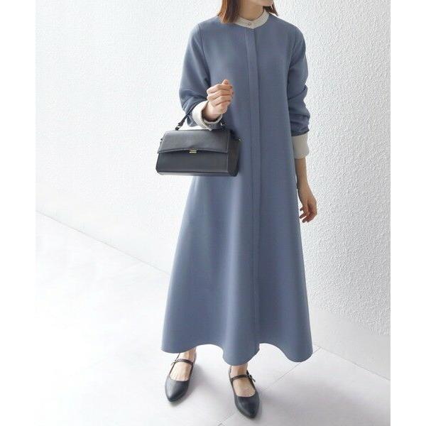 SHIPS for women / シップスウィメン SHIPS any:〈洗濯機可能〉ダブルクロス Aライン シャツワンピース［NAVY BLUE］｜selectsquare｜12