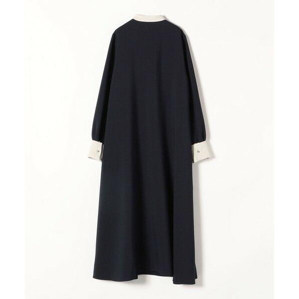 SHIPS for women / シップスウィメン SHIPS any:〈洗濯機可能〉ダブルクロス Aライン シャツワンピース［NAVY BLUE］｜selectsquare｜18