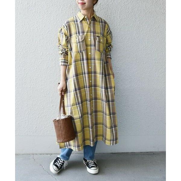 激安単価で Ships For Women シップスウィメン Ships Any別注 Lee チェック シャツワンピース 工場直送 Habitat Jeunes Normandie Fr