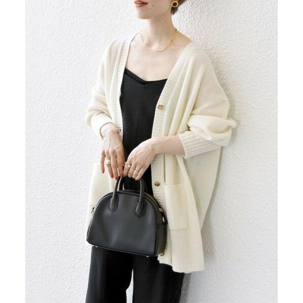 SHIPS（シップス） SHIPS any: AQUA カシミヤ ミックス Vネック ニット