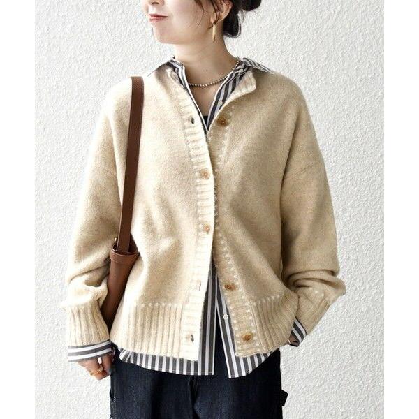 SHIPS（シップス） SHIPS any:〈手洗い可能〉ステッチ デザイン ルーズ