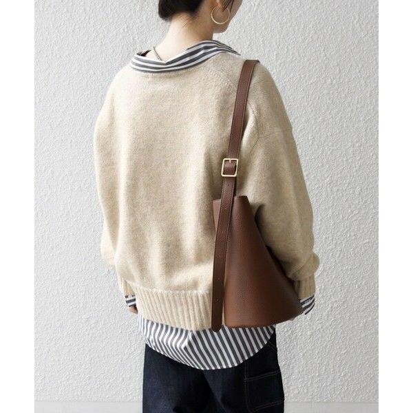 SHIPS（シップス） SHIPS any:〈手洗い可能〉ステッチ デザイン ルーズ