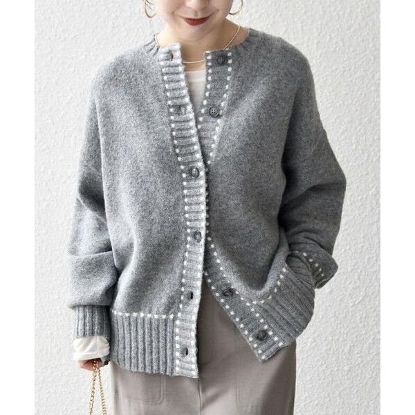 SHIPS（シップス） SHIPS any:〈手洗い可能〉ステッチ デザイン ルーズ