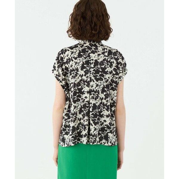 トゥモローランド　フラワープリント フレアタックスリーブブラウス TOMORROWLAND （トゥモローランド）の「フラワープリント フレアタック