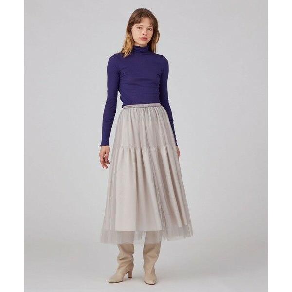 TOMORROWLAND（トゥモローランド） コットンシルクリブ タートルネック