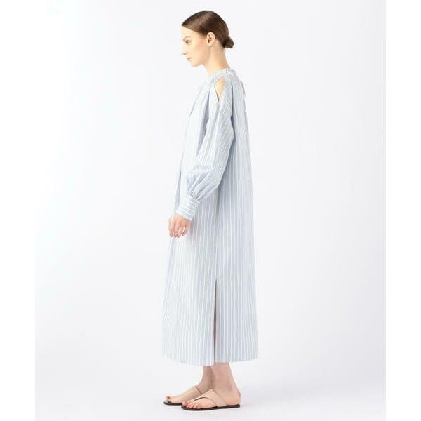 Tomorrowland トゥモローランド コットンストライプ ネックギャザーワンピース タカシマヤファッションスクエア 通販 Paypayモール