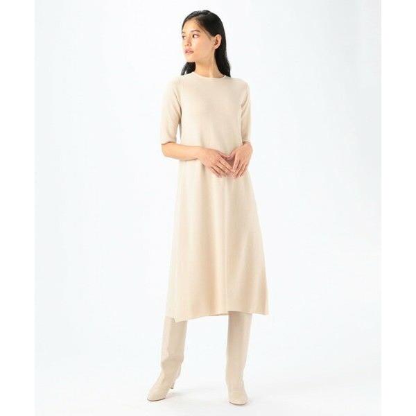 TOMORROWLAND / トゥモローランド ウールバックパールボタン フレア  