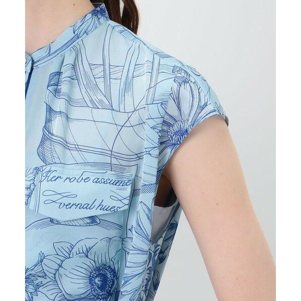 TOMORROWLAND / トゥモローランド 【別注】manipuri for Ballsey Glass dome Flower ワンピースの画像