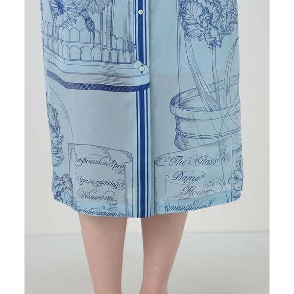 TOMORROWLAND / トゥモローランド 【別注】manipuri for Ballsey Glass dome Flower ワンピースの画像