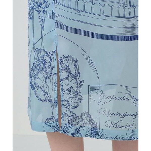 TOMORROWLAND / トゥモローランド 【別注】manipuri for Ballsey Glass dome Flower ワンピースの画像