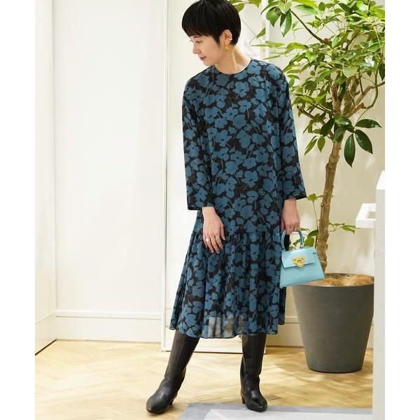 Tomorrowland トゥモローランド コスモスプリント クルーネックワンピース タカシマヤファッションスクエア 通販 Paypayモール