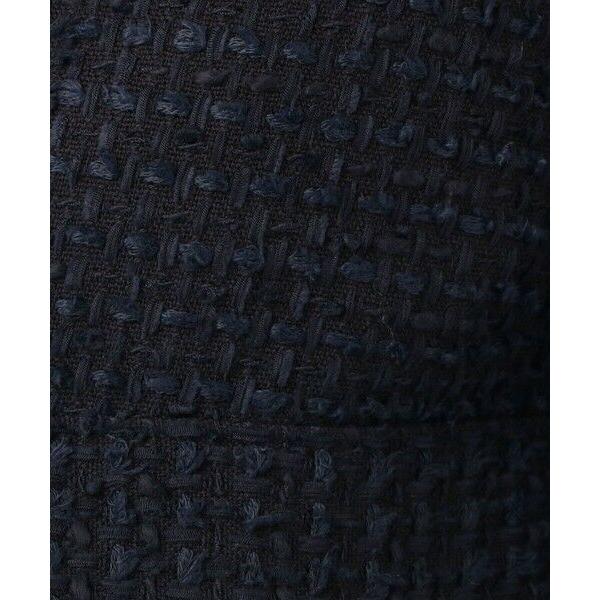 TOMORROWLAND（トゥモローランド） ミックスヤーンツイード ノーカラー