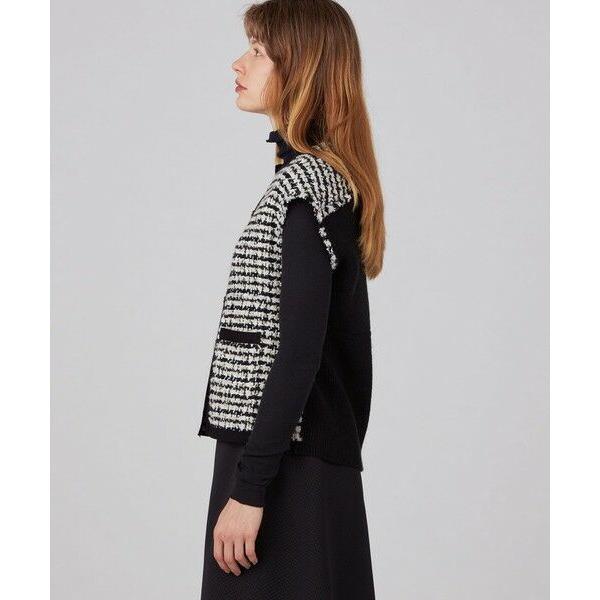 TOMORROWLAND（トゥモローランド） ニットコンビツイード フレンチ