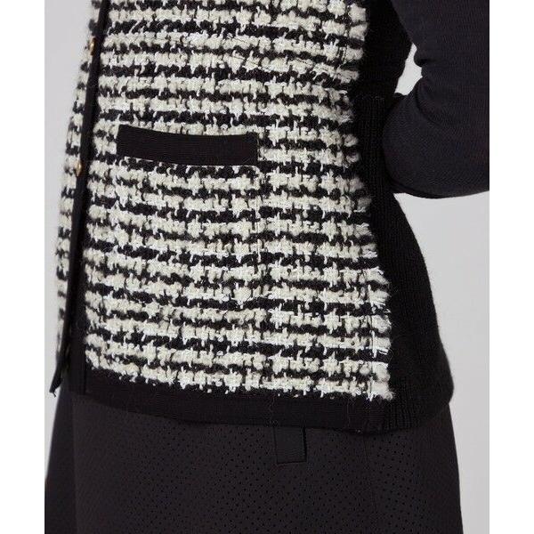 Ballsey ニットコンビツイード フレンチスリーブジレ トゥモローランド ニットコンビツイード フレンチスリーブジレ | maison