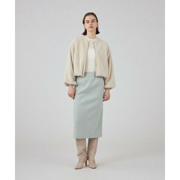 シャギージャージー ショートコクーンブルゾン tomorrowland新品未使用 TOMORROWLAND（トゥモローランド） シャギージャージー ショート