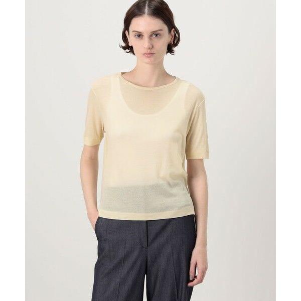 TOMORROWLAND／フロッキーレース ハーフスリーブプルオーバー フロッキーレース ハーフスリーブブラウス | maison TOMORROWLAND