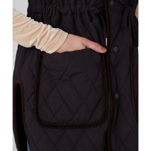 Ballsey プードルファー クルーネックジレ ballsey プードルファー