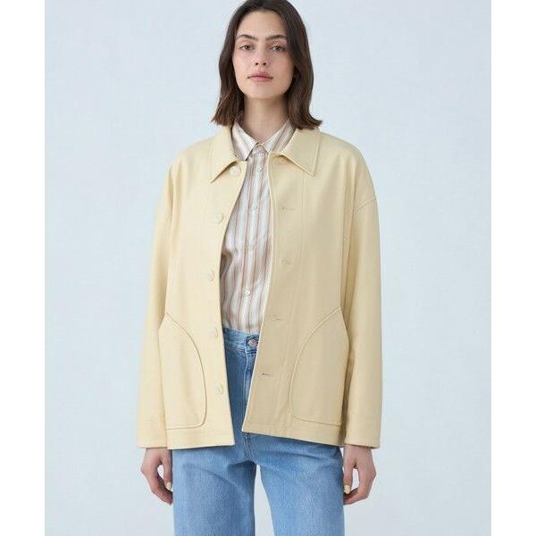 今季美品⭐︎tomorrowland レザーライクカバーオール TOMORROWLAND（トゥモローランド） レザーライク カバーオール