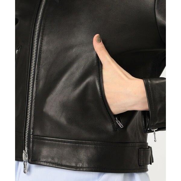 【最終価格】『美品』トゥモローランド　本革ラムレザージャケット TOMORROWLAND / トゥモローランド ラムレザー ライダースジャケット