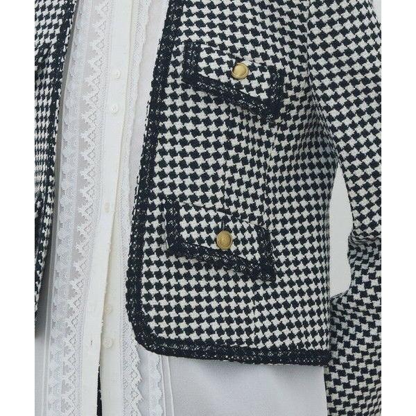 TOMORROWLAND（トゥモローランド） テープヤーンツイード ノーカラー