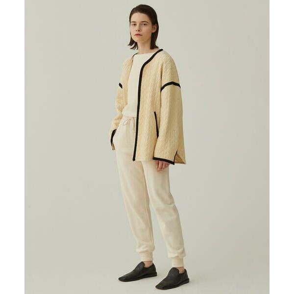 TOMORROWLAND / トゥモローランド ヘリンボーンジャカード ノーカラー