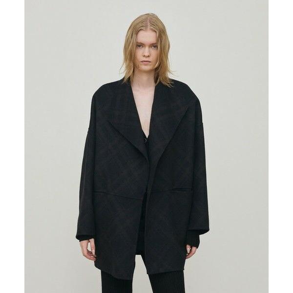 TOMORROWLAND（トゥモローランド） ダブルフェイスチェックジャガード