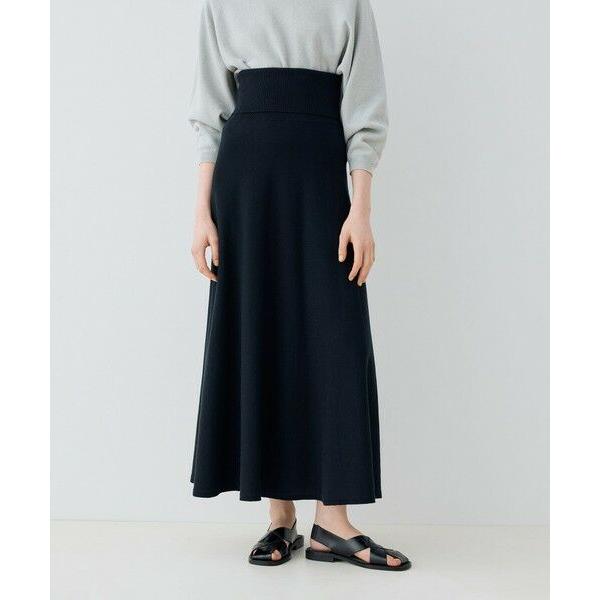 TOMORROWLAND（トゥモローランド） ストレッチコットン フレアマキシ